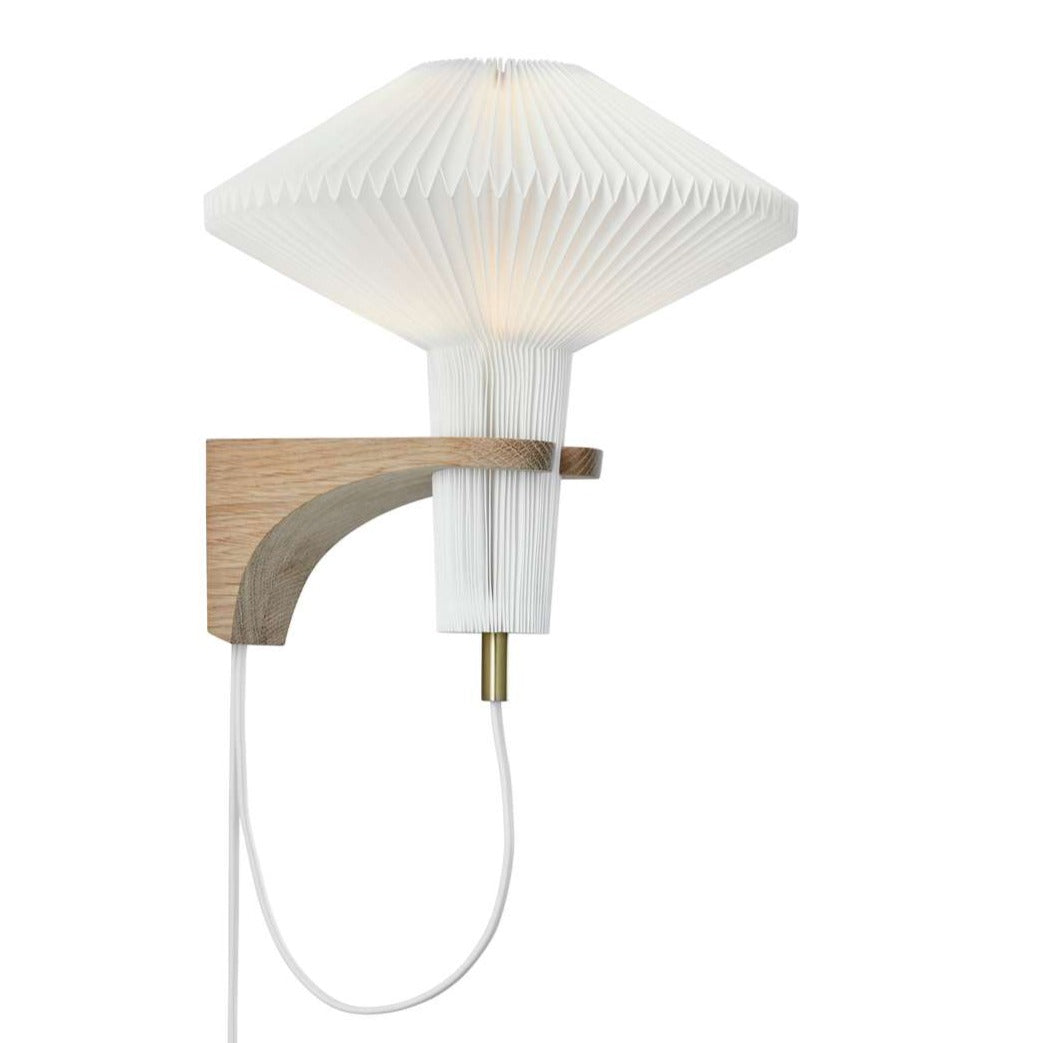 Le Klint, The Mushroom Light Oak, Wall / Sconce, Vilh. Wohlert,