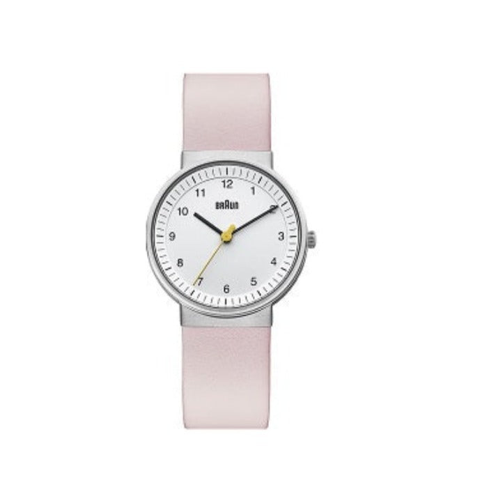 Braun, Classic Pink Analog Display Japanese Quartz Pink Watch, Analog Watch,
