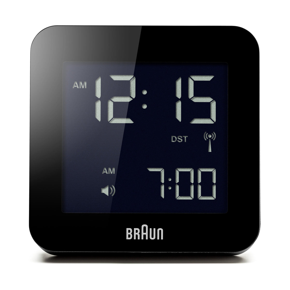 Braun, Digital Alarm Clock BN-C009, Black, Alarm Clock,