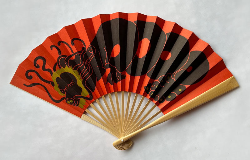 Ibasen, Japanese Zodiac Fan, Jacques Averna, Traditional Japanese Fans