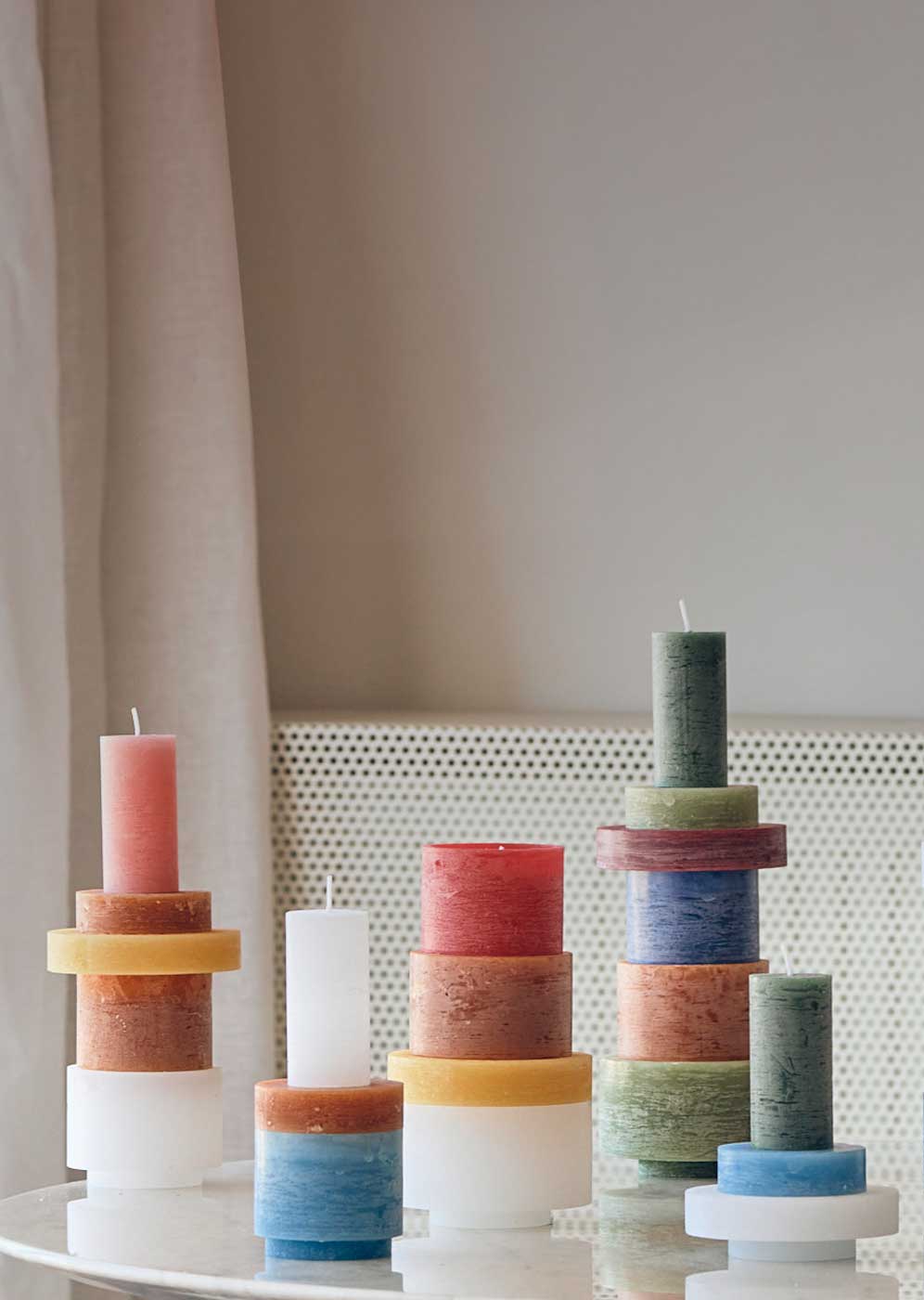 Stan Editions, Stackable Candles, Candles, Stan Verestrate,