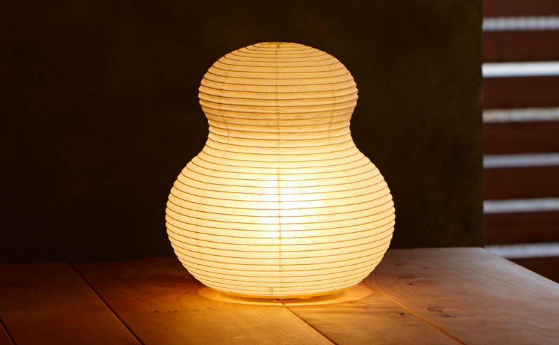 Asano, Paper Moon, Table Light, Task Light, Shigeru Uchida,