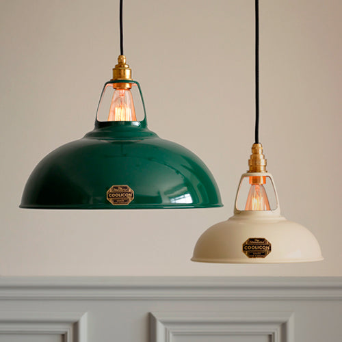 Coolicon, a classic British lighting brand known for its industrial-style pendant lights, combining retro charm with modern craftsmanship for a timeless and functional design.
