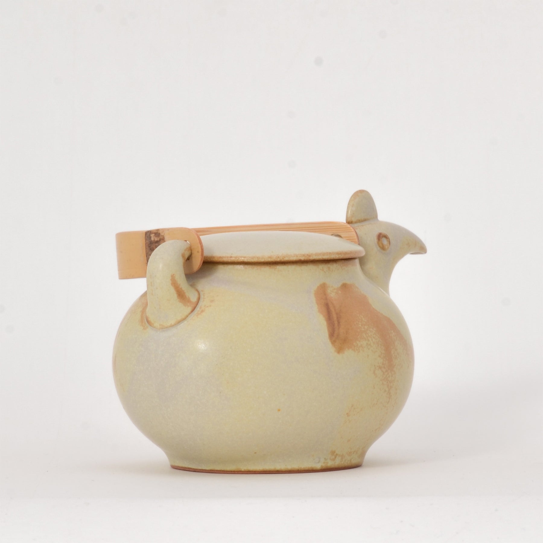 Ceramic Japan, Tori Tea pot, Teaware, Makoto Komatsu,