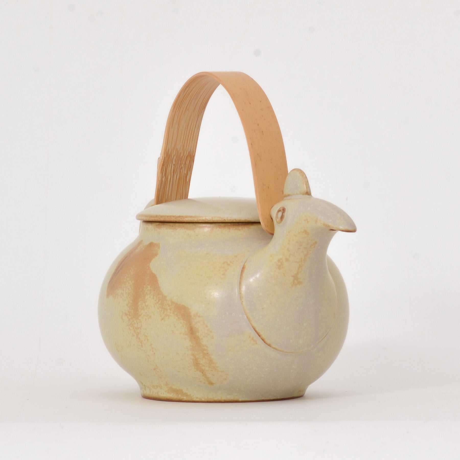 Ceramic Japan, Tori Tea pot, Teaware, Makoto Komatsu,