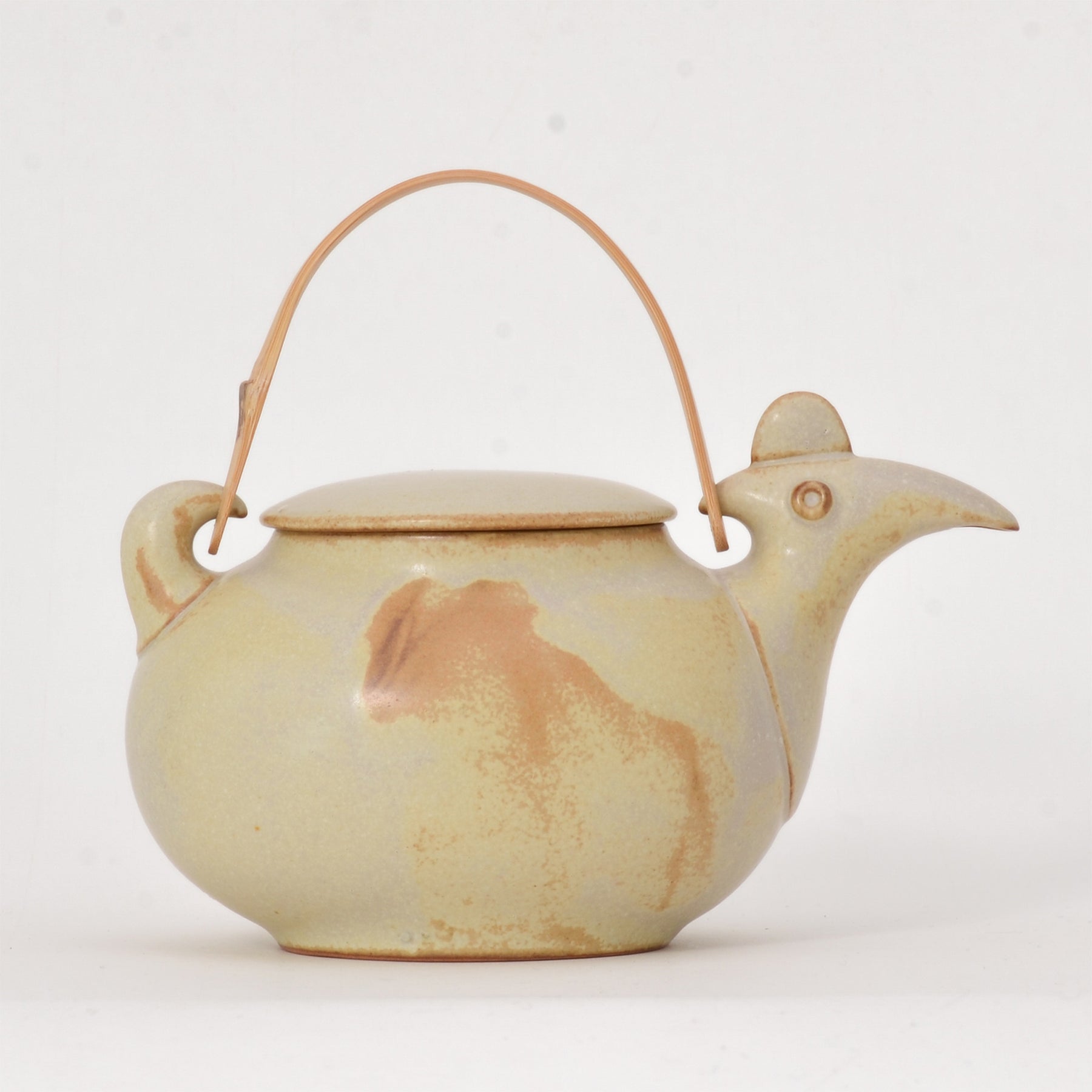 Ceramic Japan, Tori Tea pot, Teaware, Makoto Komatsu,