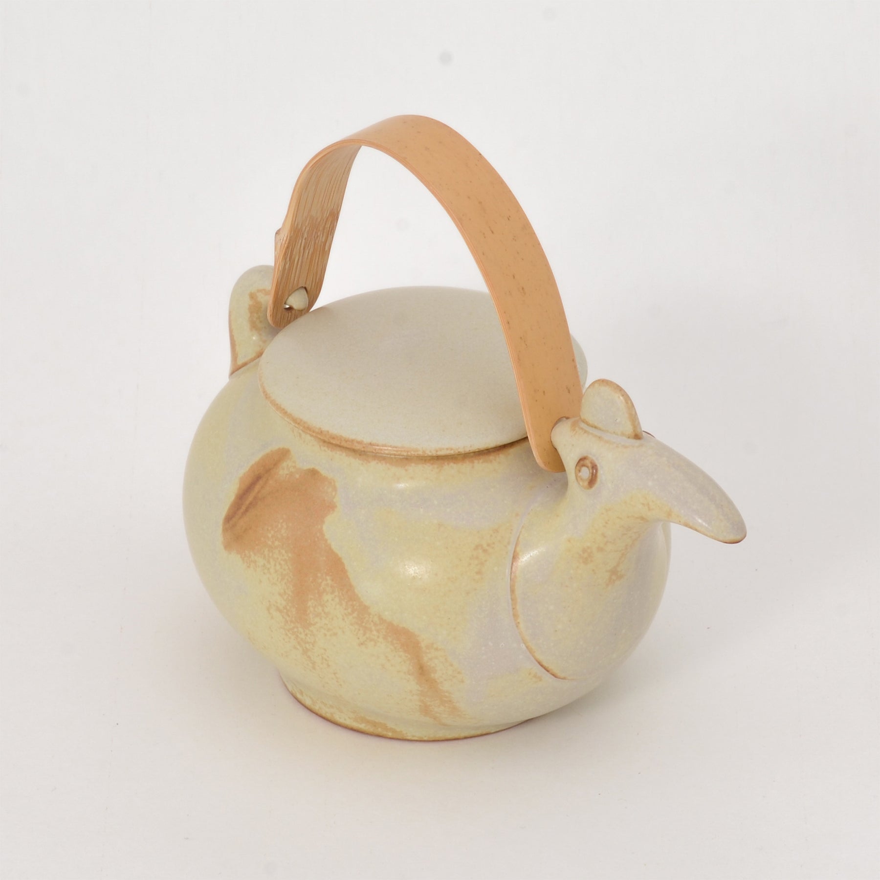 Ceramic Japan, Tori Tea pot, Teaware, Makoto Komatsu,