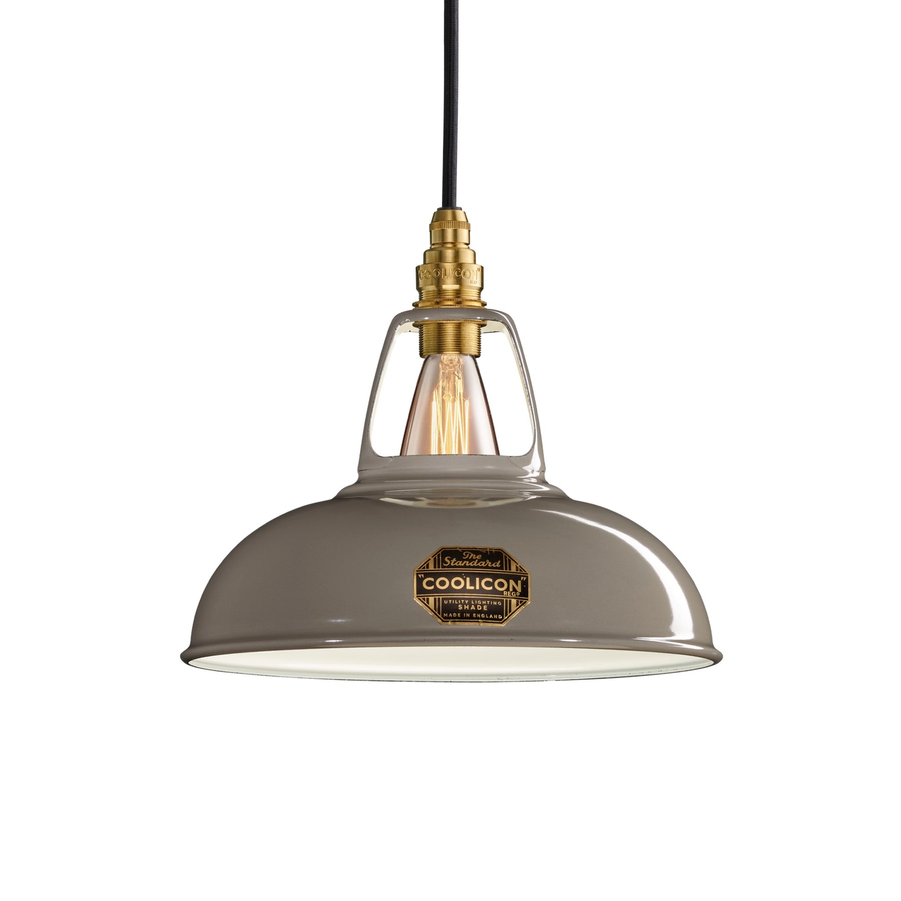 Coolicon, a classic British lighting brand known for its industrial-style pendant lights, combining retro charm with modern craftsmanship for a timeless and functional design.