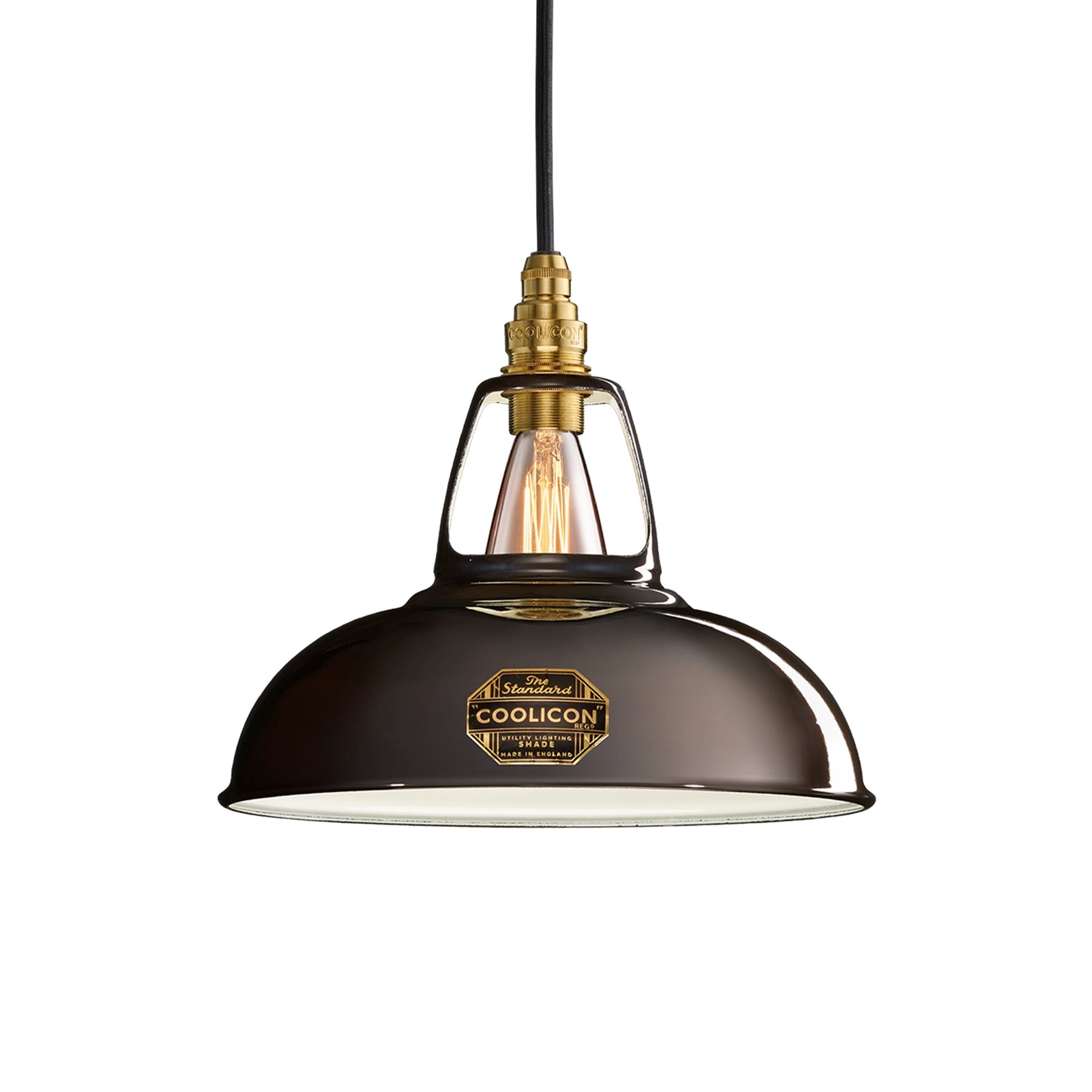 Coolicon, a classic British lighting brand known for its industrial-style pendant lights, combining retro charm with modern craftsmanship for a timeless and functional design.