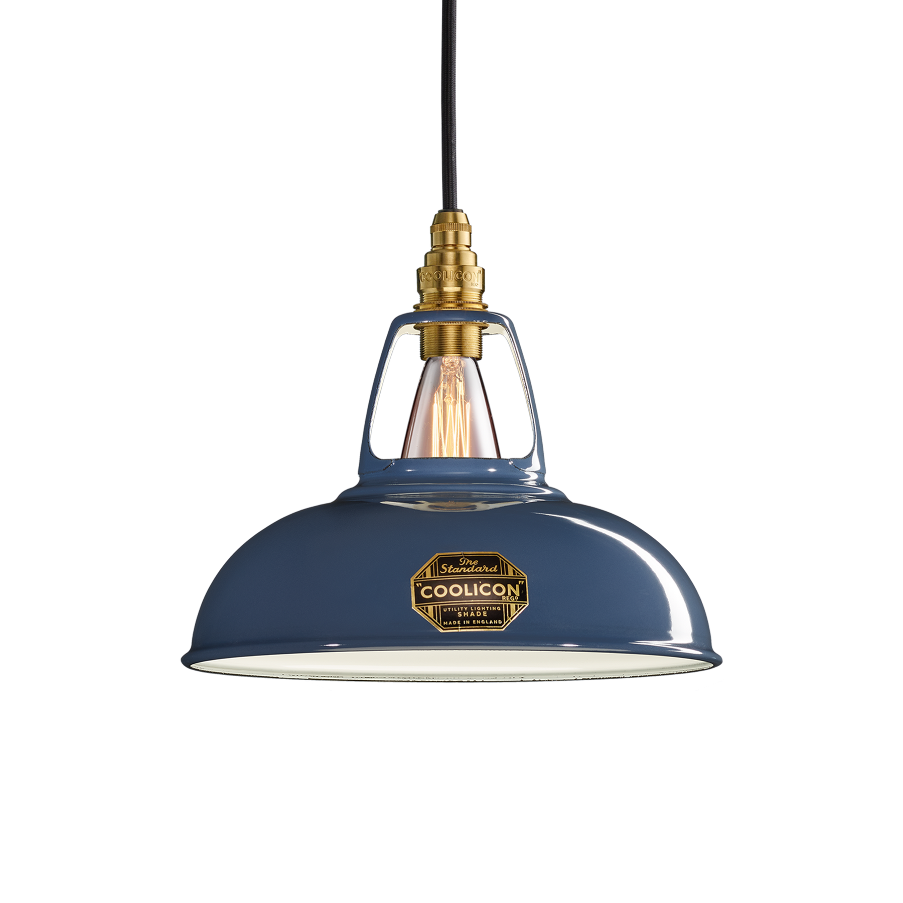 Coolicon, a classic British lighting brand known for its industrial-style pendant lights, combining retro charm with modern craftsmanship for a timeless and functional design.