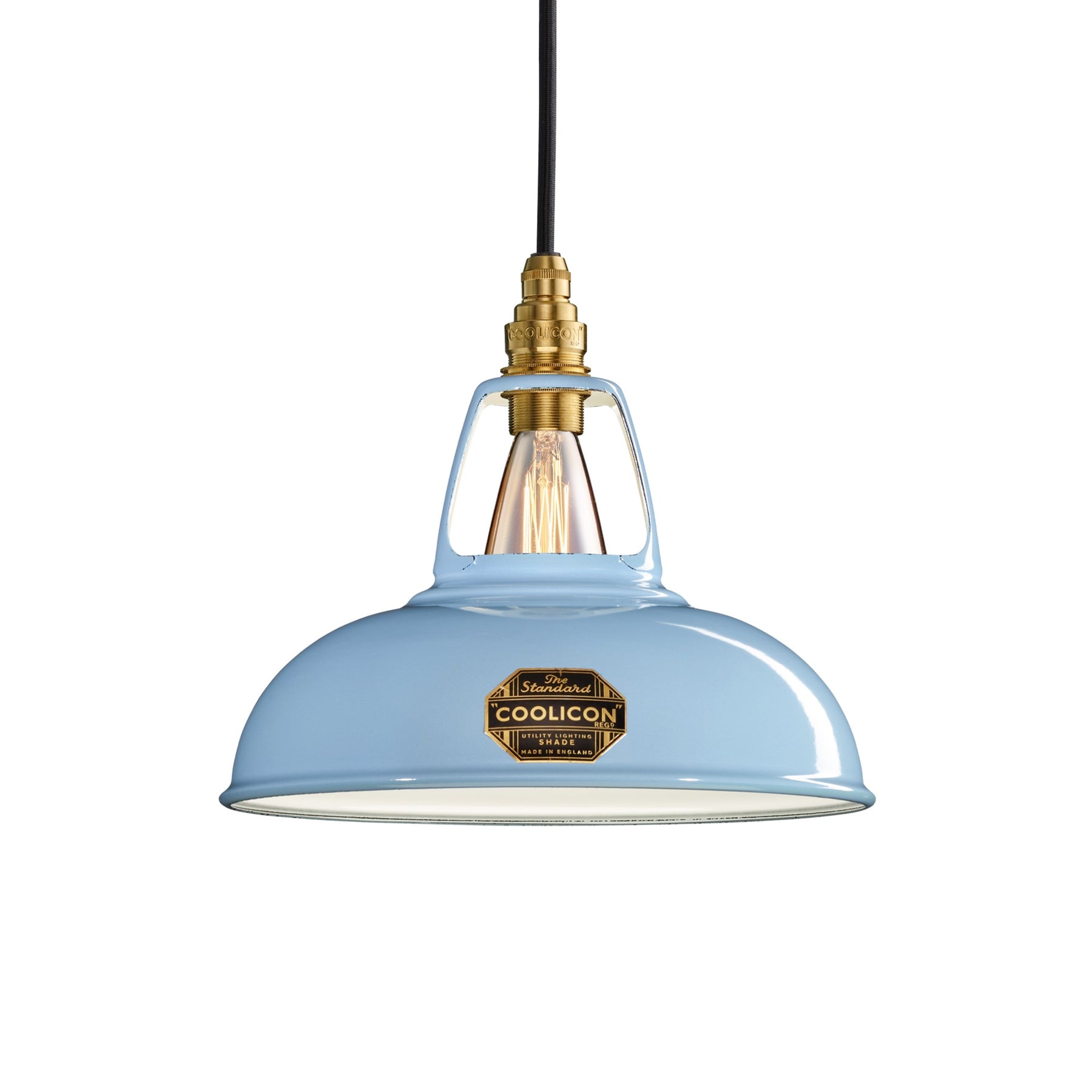 Coolicon, a classic British lighting brand known for its industrial-style pendant lights, combining retro charm with modern craftsmanship for a timeless and functional design.