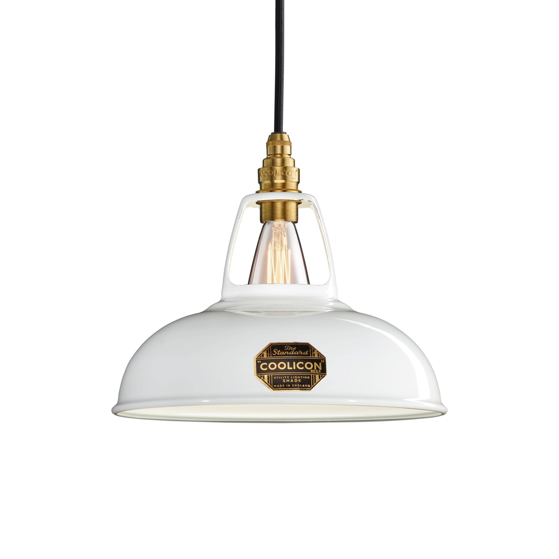 Coolicon, a classic British lighting brand known for its industrial-style pendant lights, combining retro charm with modern craftsmanship for a timeless and functional design.