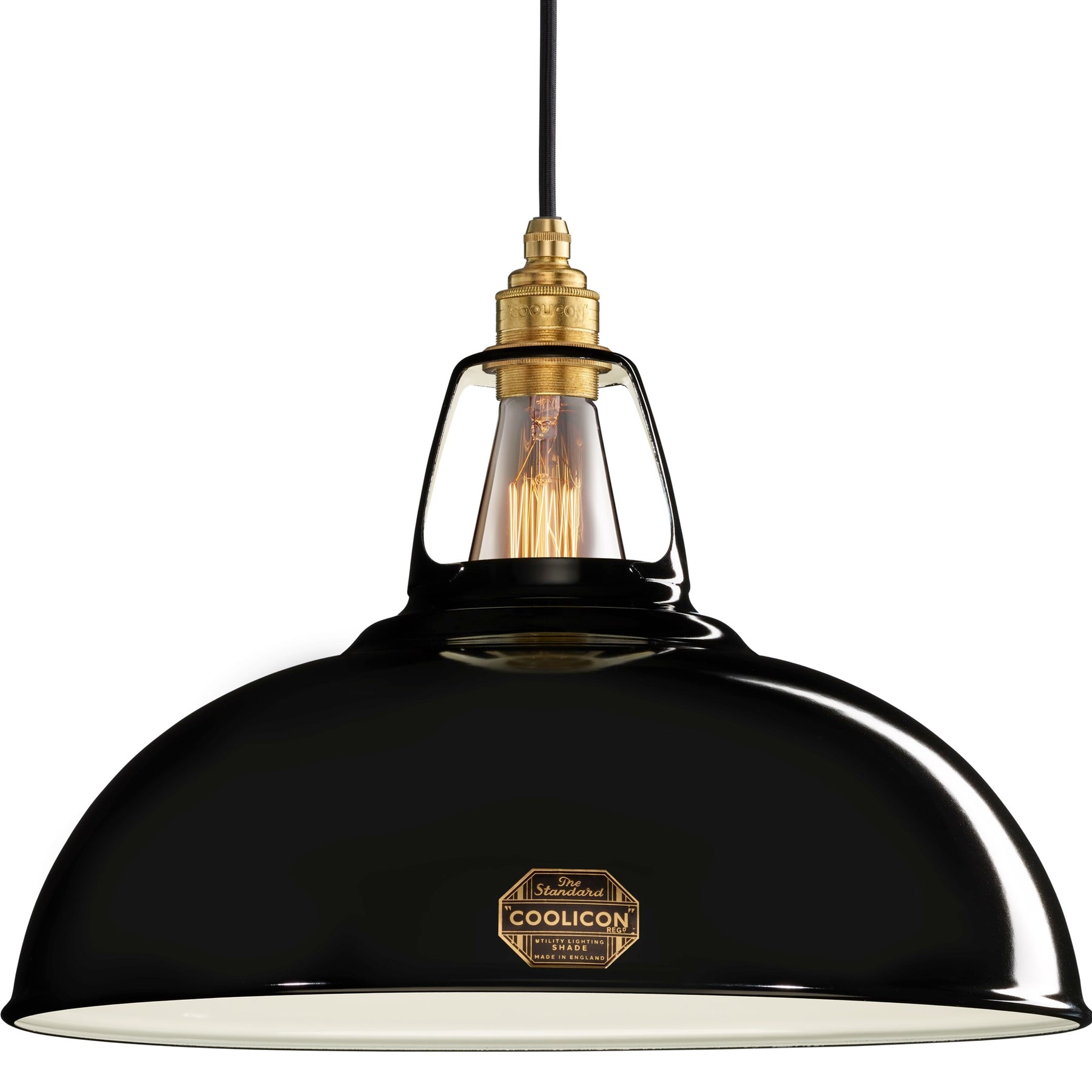 Coolicon, a classic British lighting brand known for its industrial-style pendant lights, combining retro charm with modern craftsmanship for a timeless and functional design.