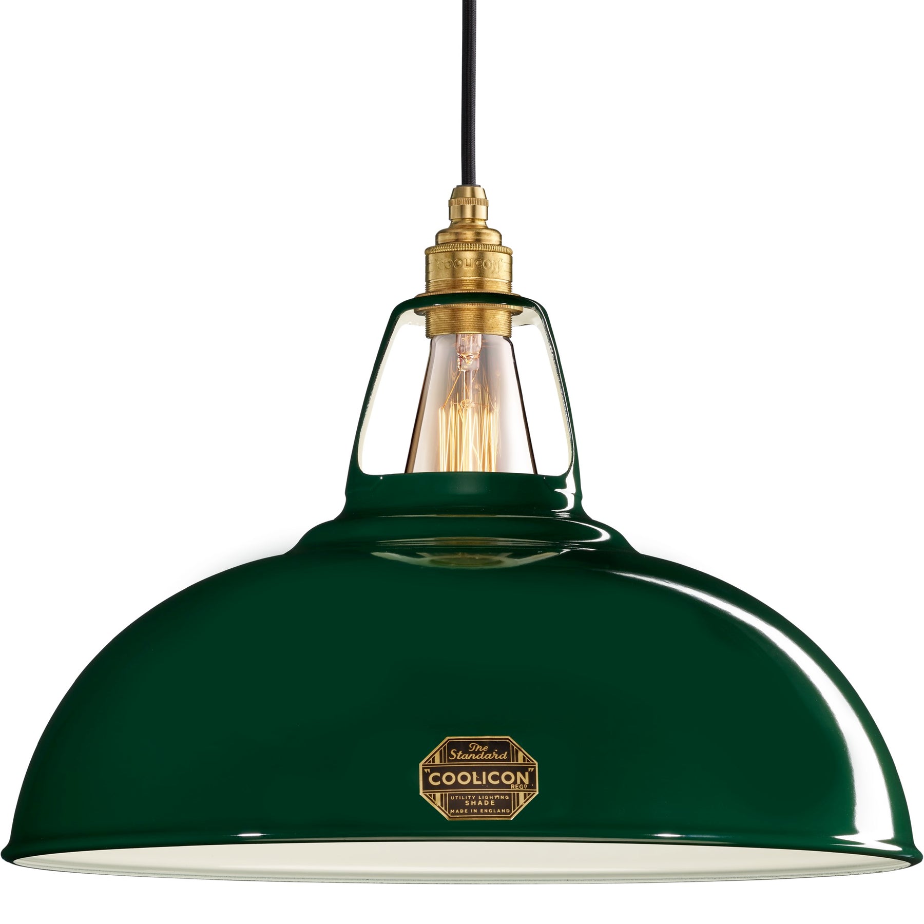 Coolicon, a classic British lighting brand known for its industrial-style pendant lights, combining retro charm with modern craftsmanship for a timeless and functional design.