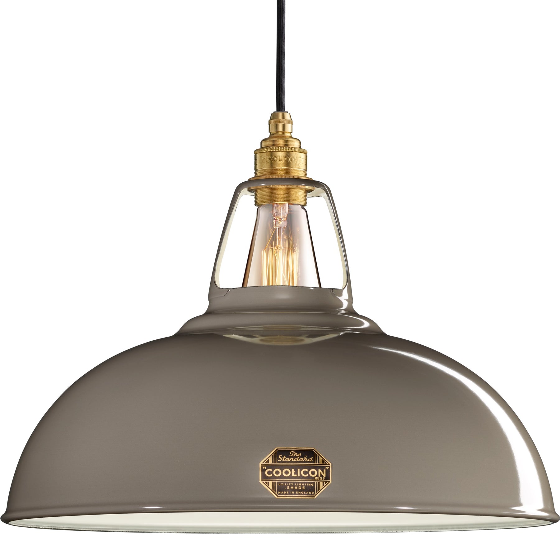 Coolicon, a classic British lighting brand known for its industrial-style pendant lights, combining retro charm with modern craftsmanship for a timeless and functional design.
