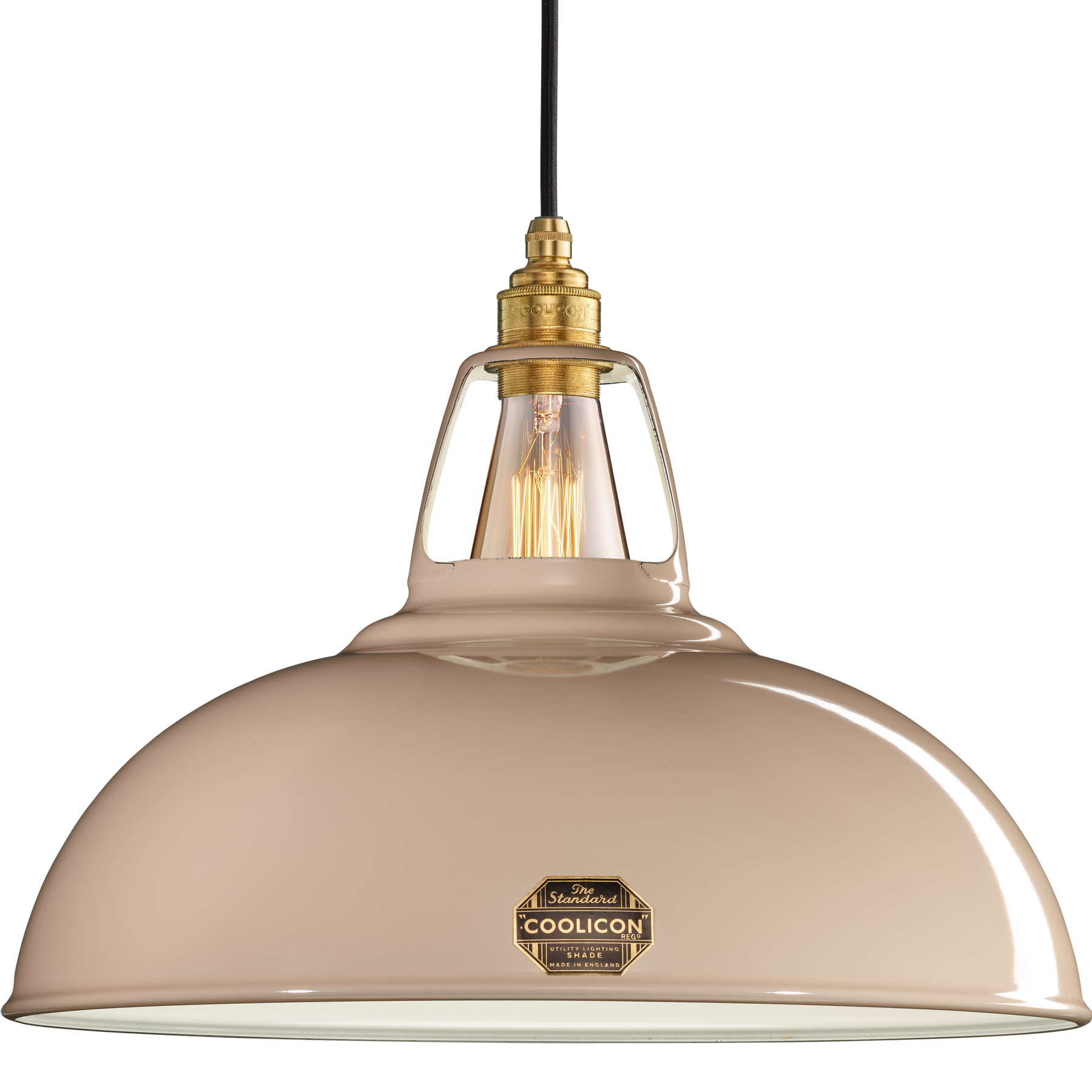 Coolicon, a classic British lighting brand known for its industrial-style pendant lights, combining retro charm with modern craftsmanship for a timeless and functional design.