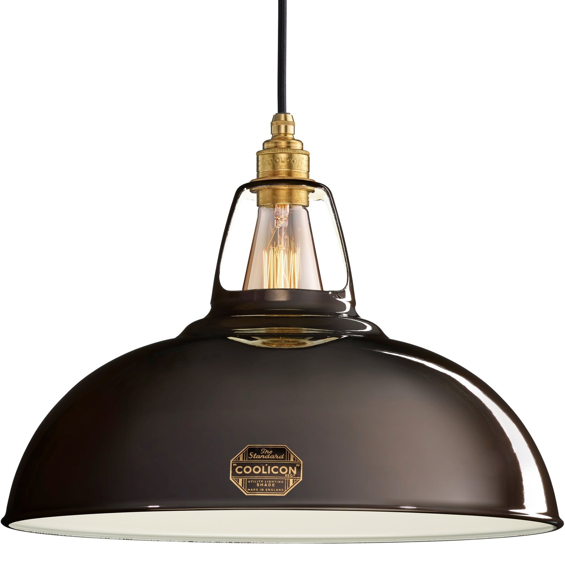 Coolicon, a classic British lighting brand known for its industrial-style pendant lights, combining retro charm with modern craftsmanship for a timeless and functional design.