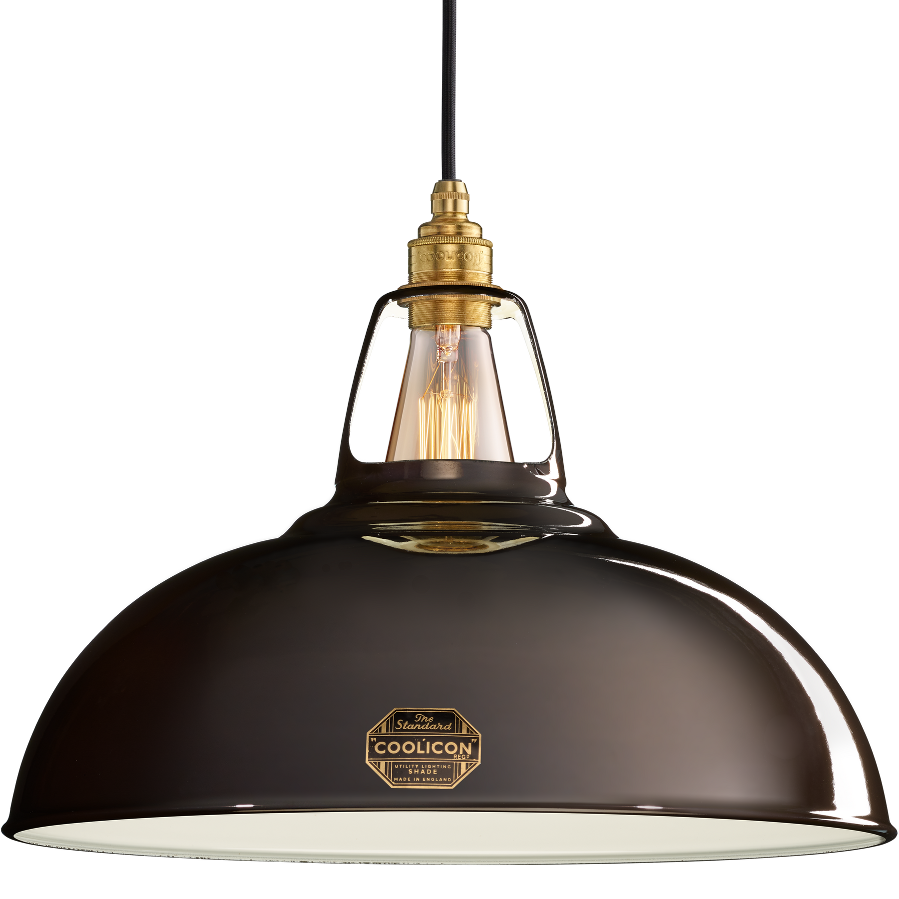 Coolicon, a classic British lighting brand known for its industrial-style pendant lights, combining retro charm with modern craftsmanship for a timeless and functional design.