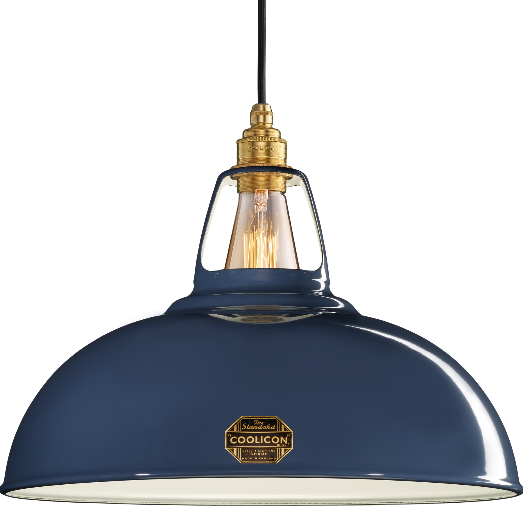Coolicon, a classic British lighting brand known for its industrial-style pendant lights, combining retro charm with modern craftsmanship for a timeless and functional design.