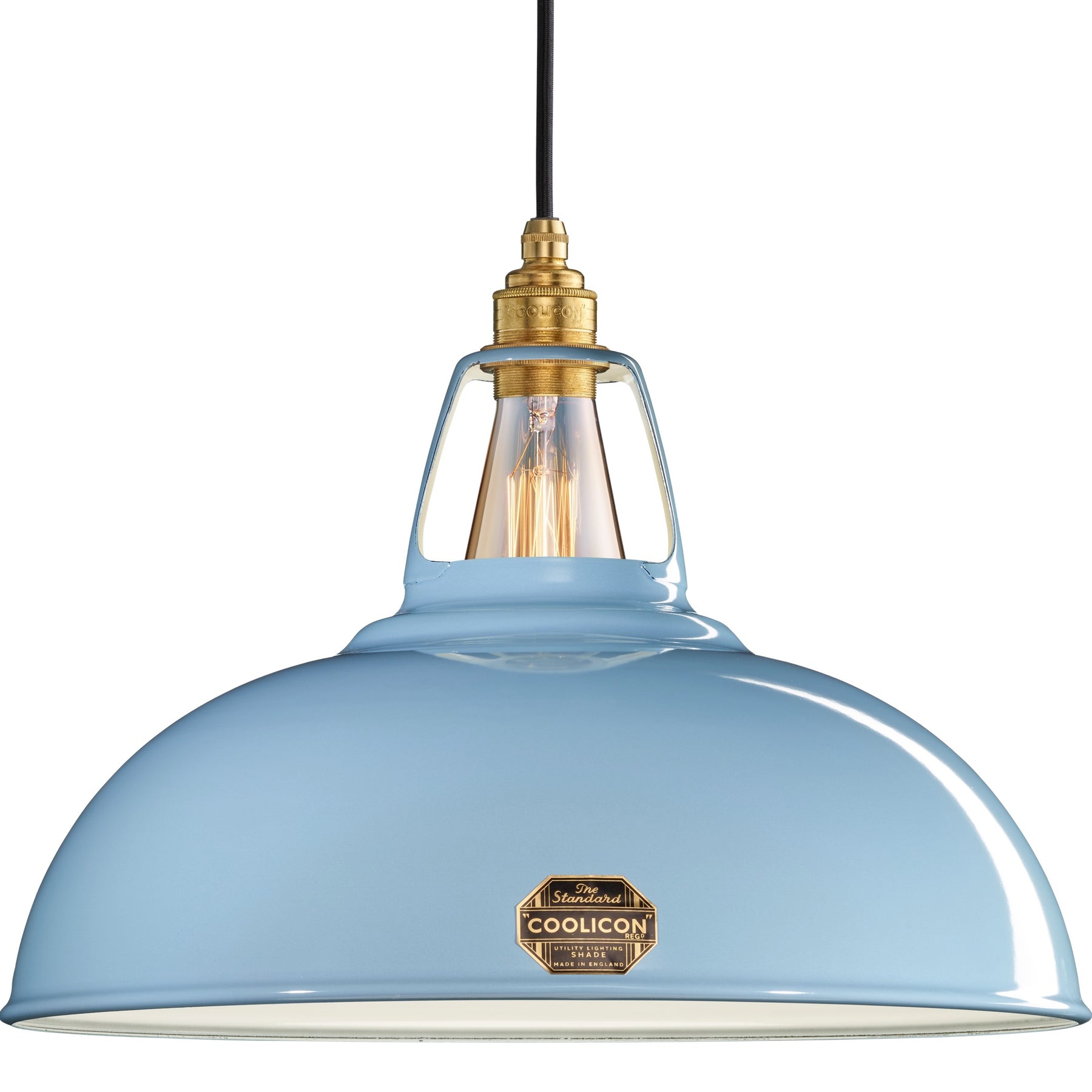 Coolicon, a classic British lighting brand known for its industrial-style pendant lights, combining retro charm with modern craftsmanship for a timeless and functional design.