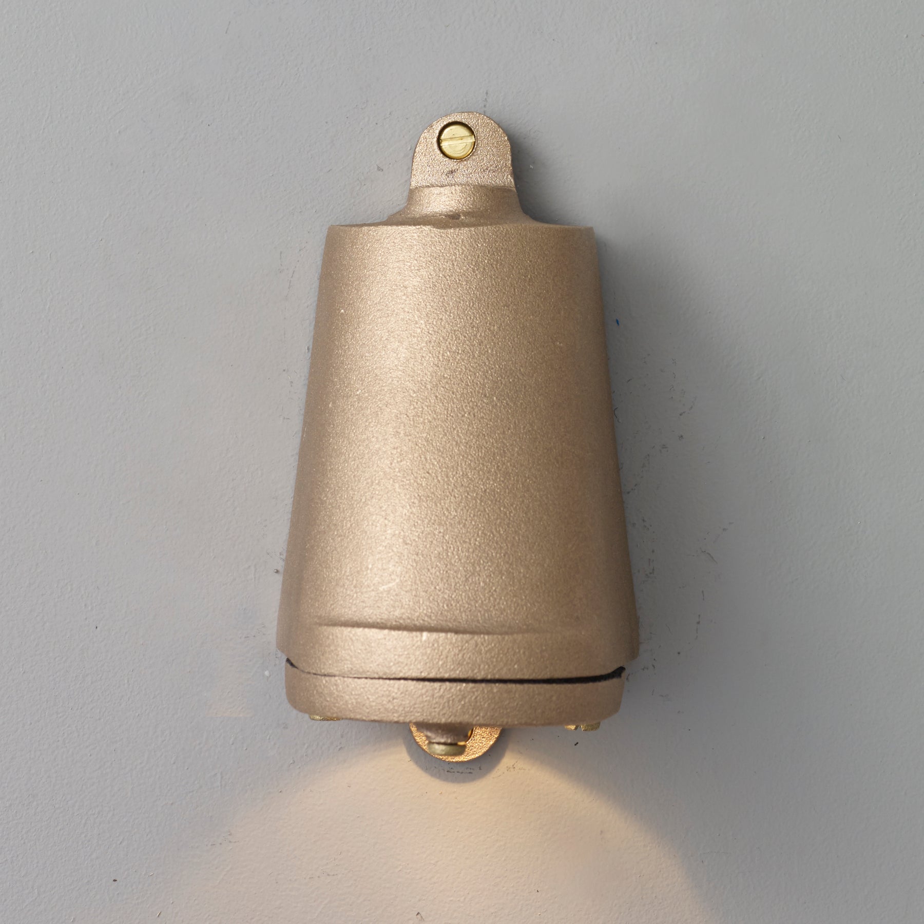 Original BTC, Mast Light, Sandblasted Bronze with plate, Exterior,