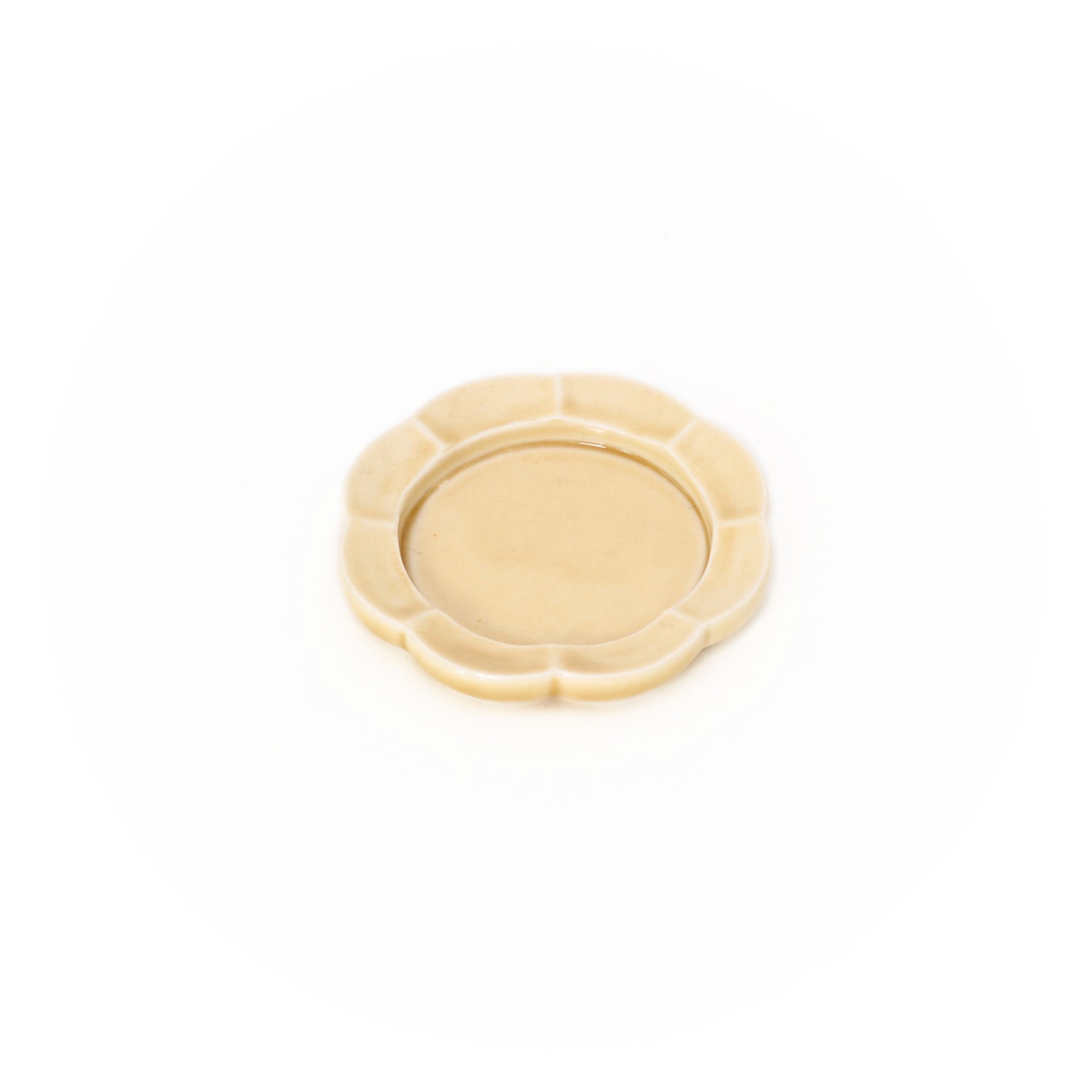 Hibi Match, Seto Incense Tray, Round Green, Incense,