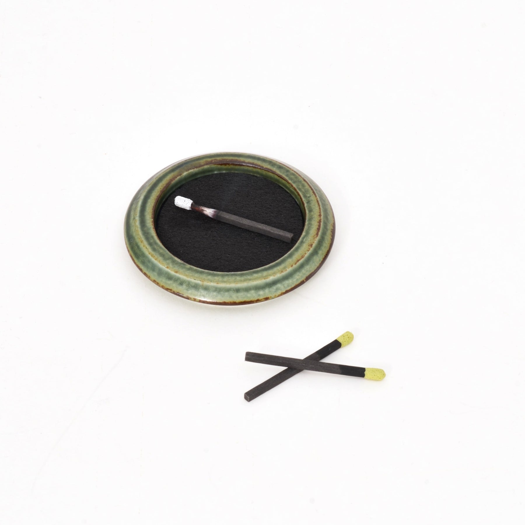 Hibi Match, Seto Incense Tray, Incense,