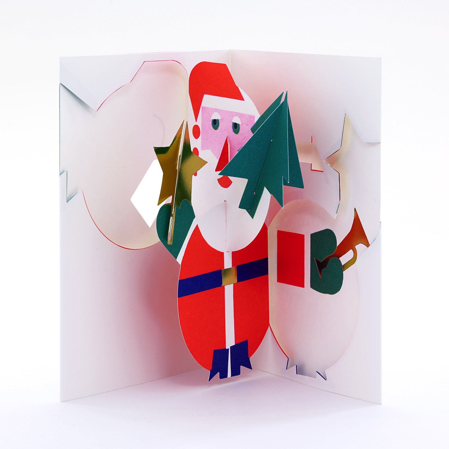 IC Design, Gérard Lo Monaco Santa Claus Pop Up Card, Notecard,