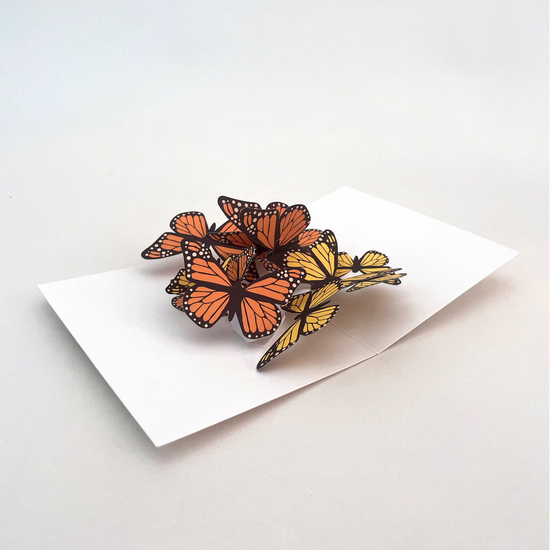 IC Design, Maike Biederstaedt Beautiful Butterflies Pop Up Card, Notecard,