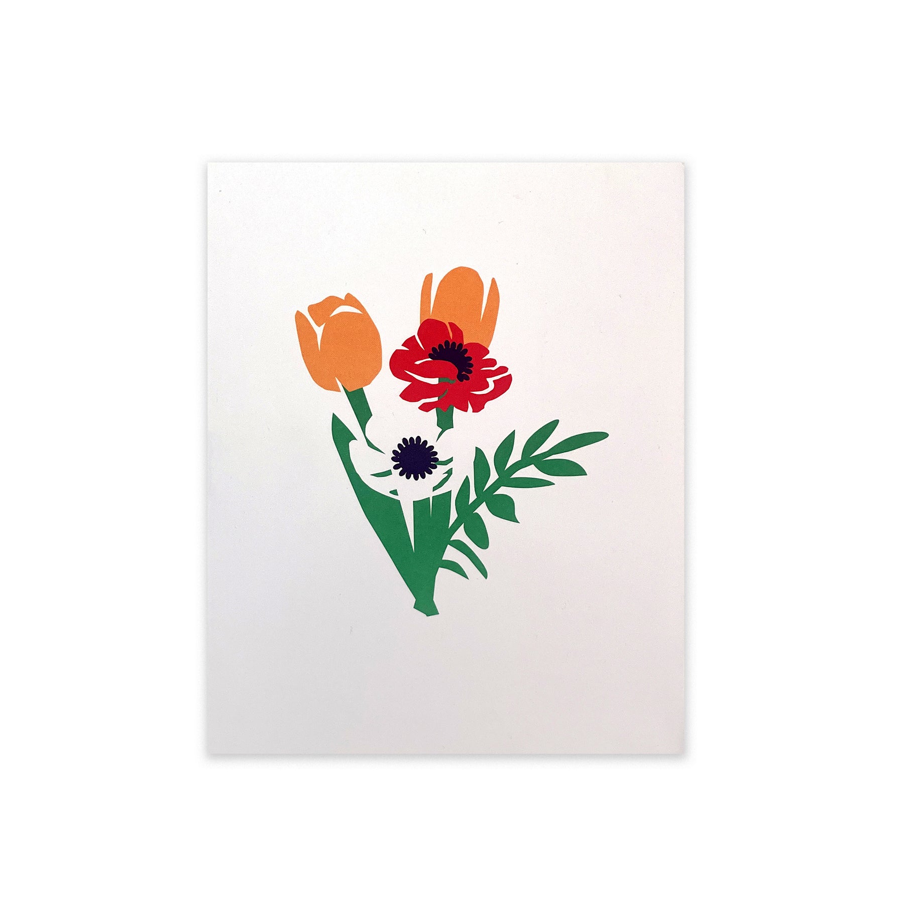 IC Design, Maike Biederstaedt Brilliant Bouquet Pop Up Card, Notecard,