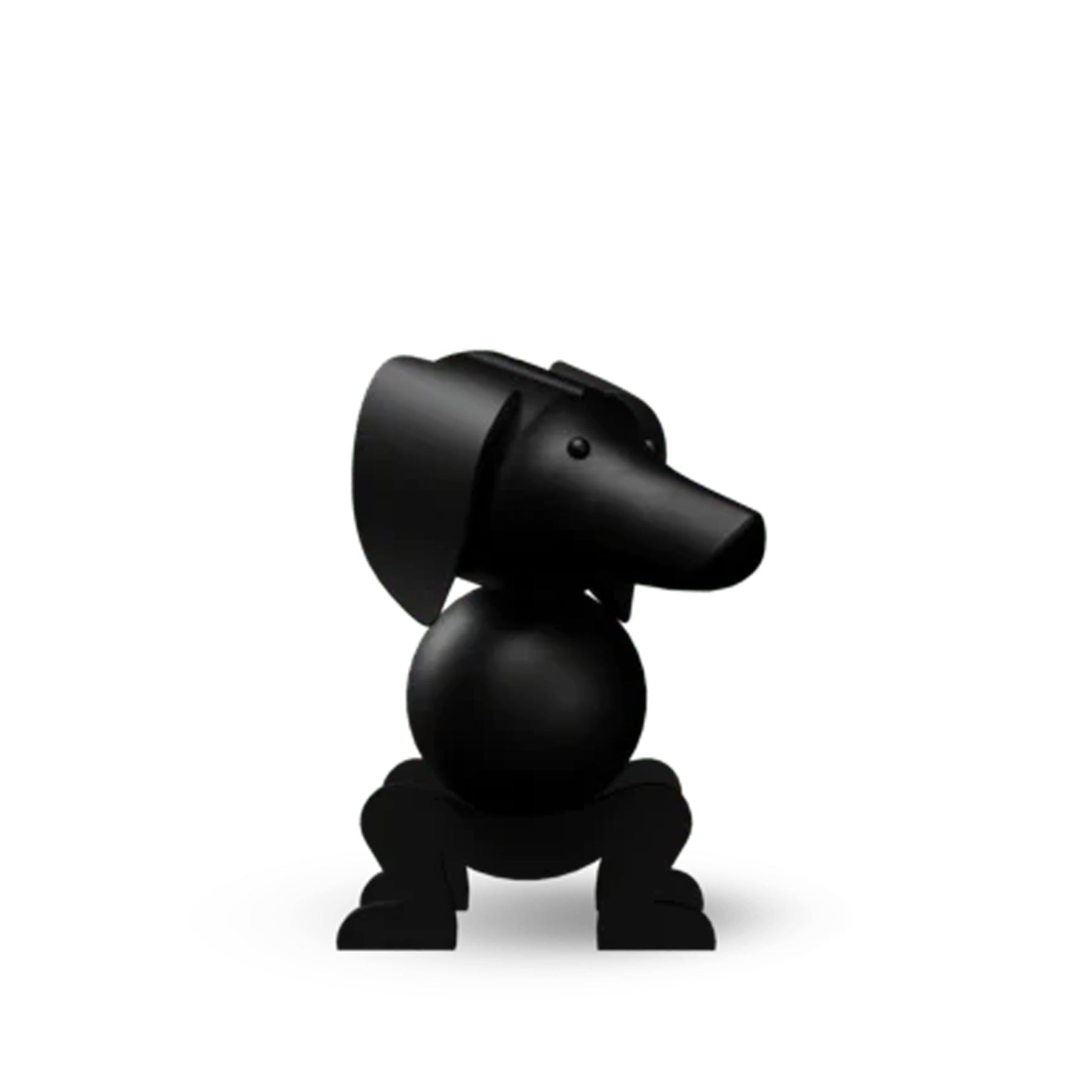 Dog - Dark Stained Oak