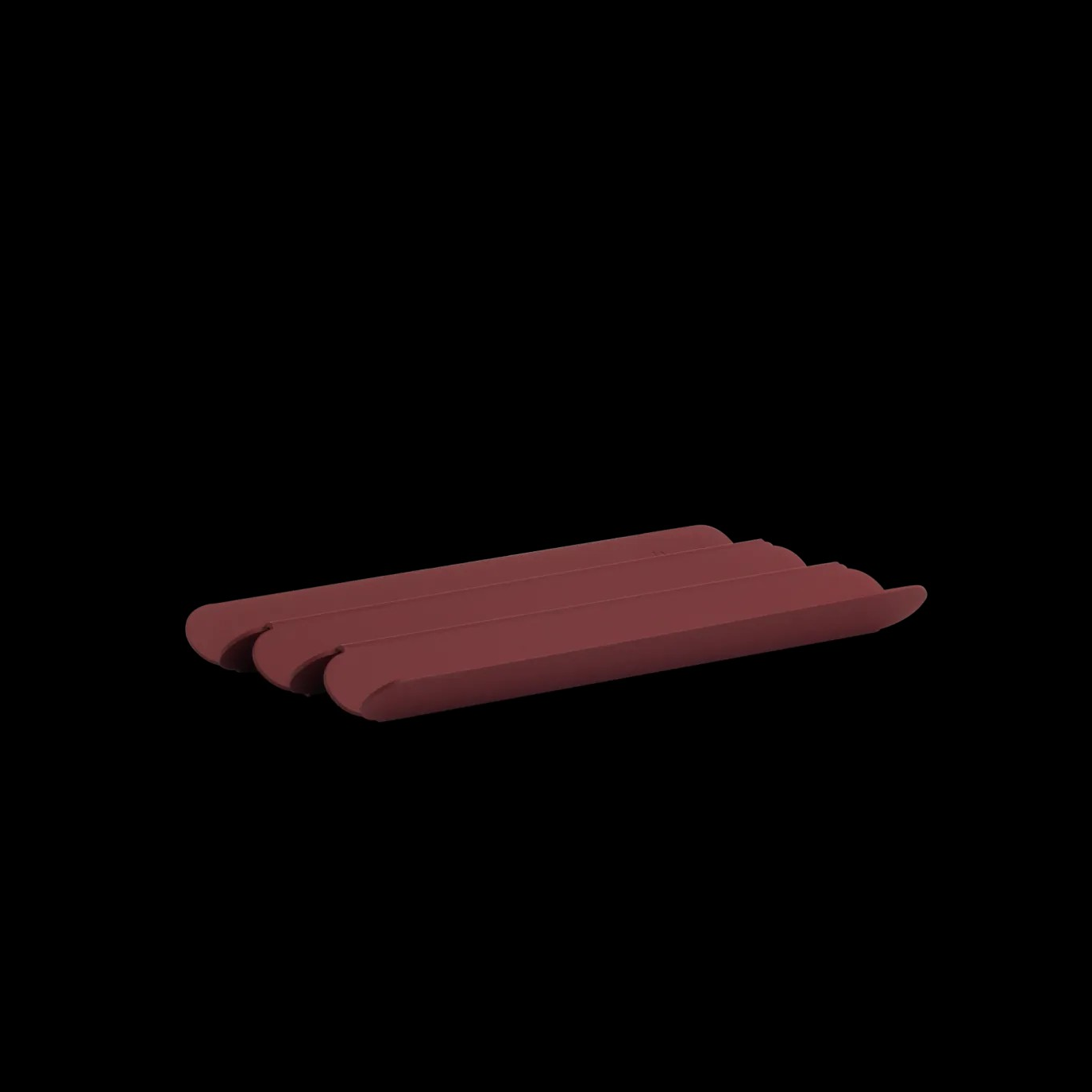 Karst, Accessories, Pen Tray, Burgundy