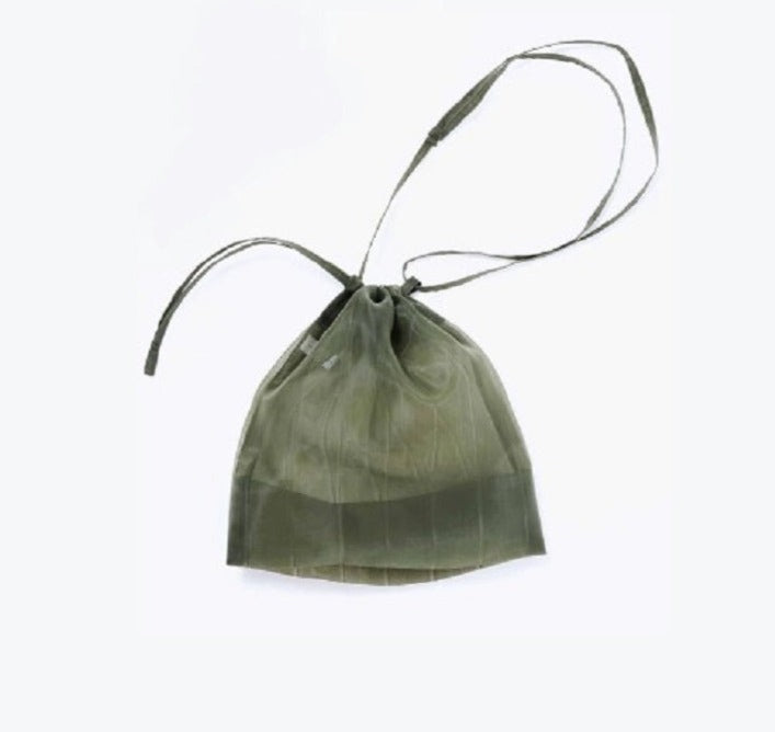 Mate Mono, See Through Pouch, Purple, Tote Bags,