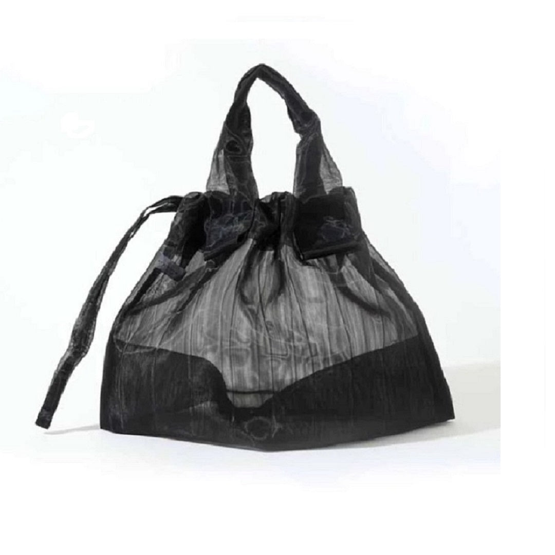 Mate Mono, See Through Bag, Purple, Tote Bags,