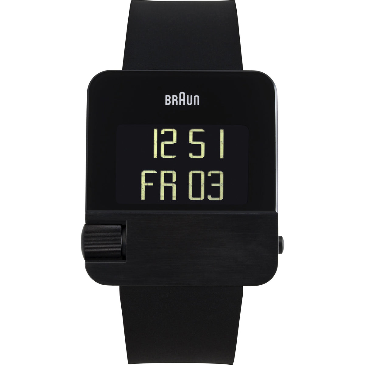 Braun, Prestige Digital Chronograph BN-0106BKBKG, Digital Watch,