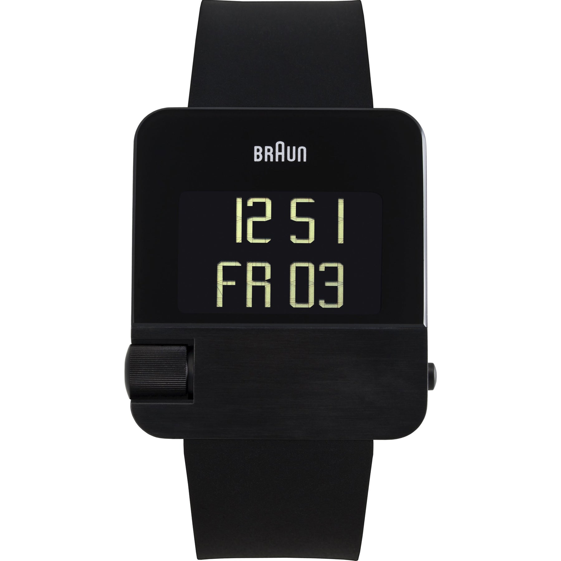 Braun, Prestige Digital Chronograph BN-0106BKBKG, Digital Watch,