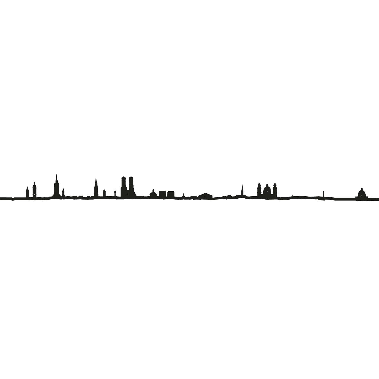 19.5" City Skyline Silhouette