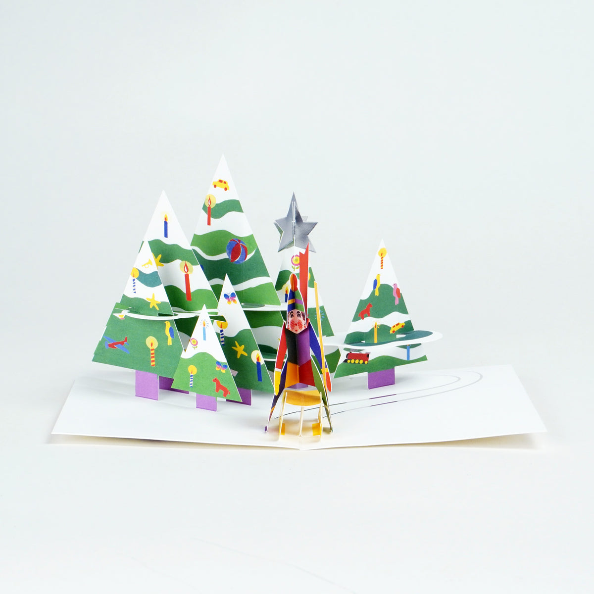 Gerard Lo Monaco - Merry Harlequin Pop Up Card