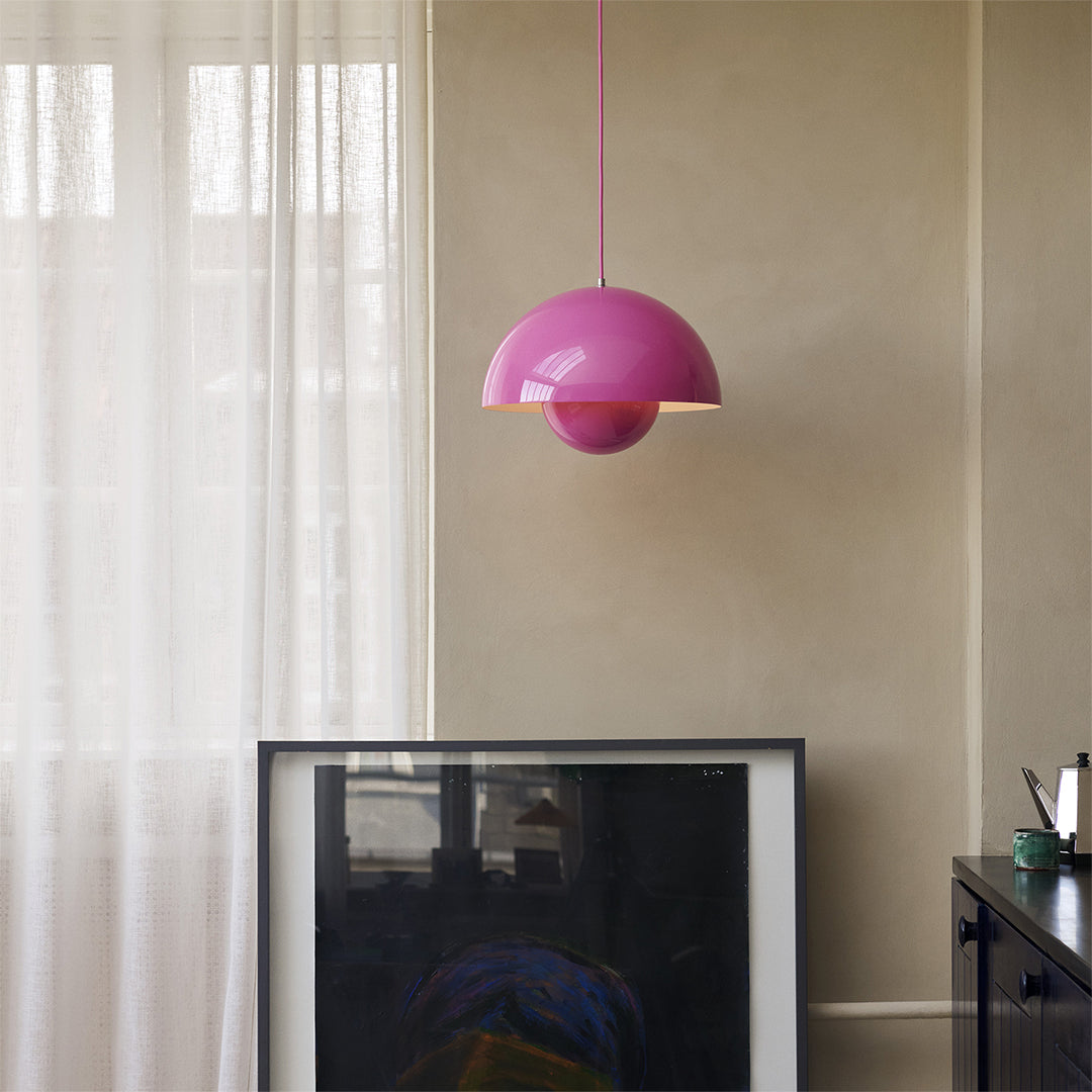 &Tradition, Flowerpot Pendant VP7, Matte White, Pendant,  Verner Panton