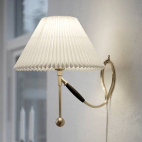 Le Klint, Model 306 Table Light Brass PVC, Wall / Sconce,