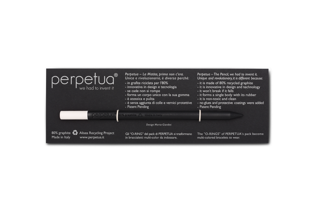 Perpetua, Recycled Graphite Pencils, Red, Pens & Pencils,
