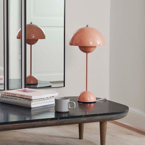 &Tradition, Flowerpot Table Lamp VP3, Mustard, Table / Task,  Verner Panton