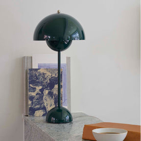 &Tradition, Flowerpot Table Lamp VP3, Light Matte Grey, Table / Task,  Verner Panton