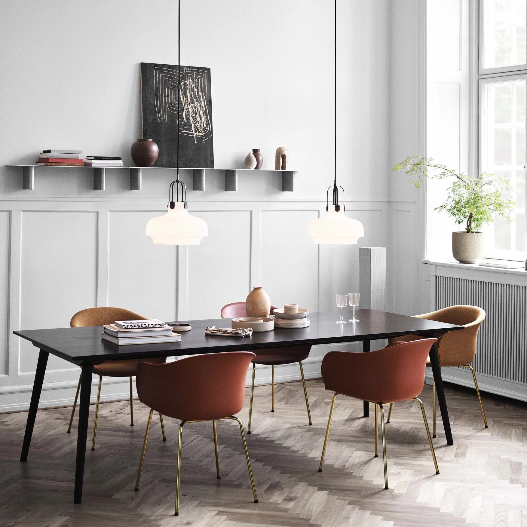 &Tradition, Copenhagen Pendant SC7, Matte White, Pendant,