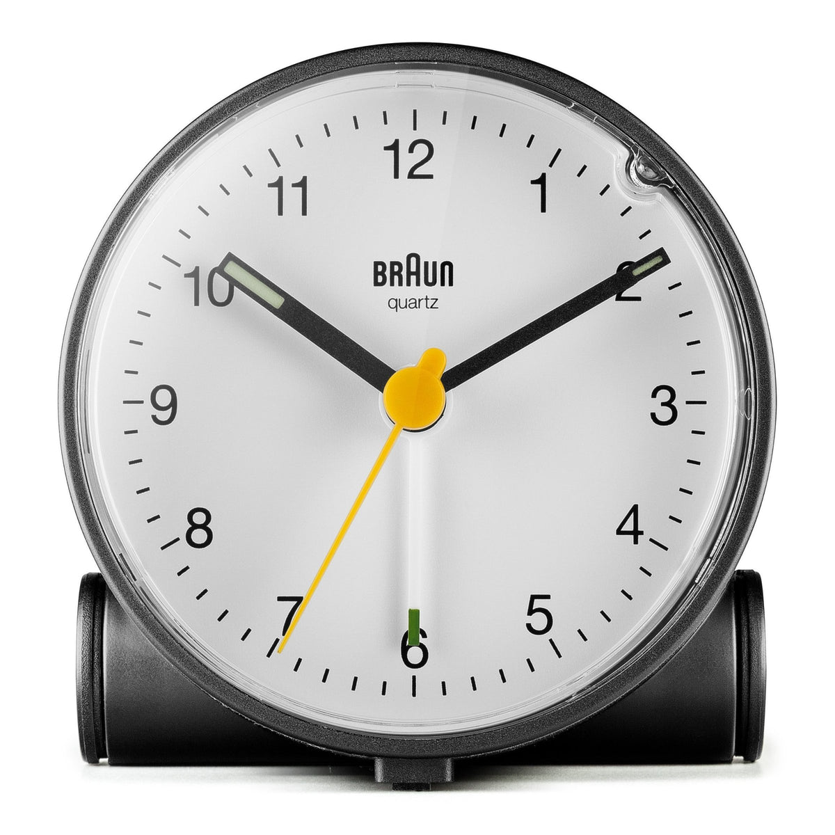 Braun, Round Alarm Clock BC01, Black, Alarm Clock,