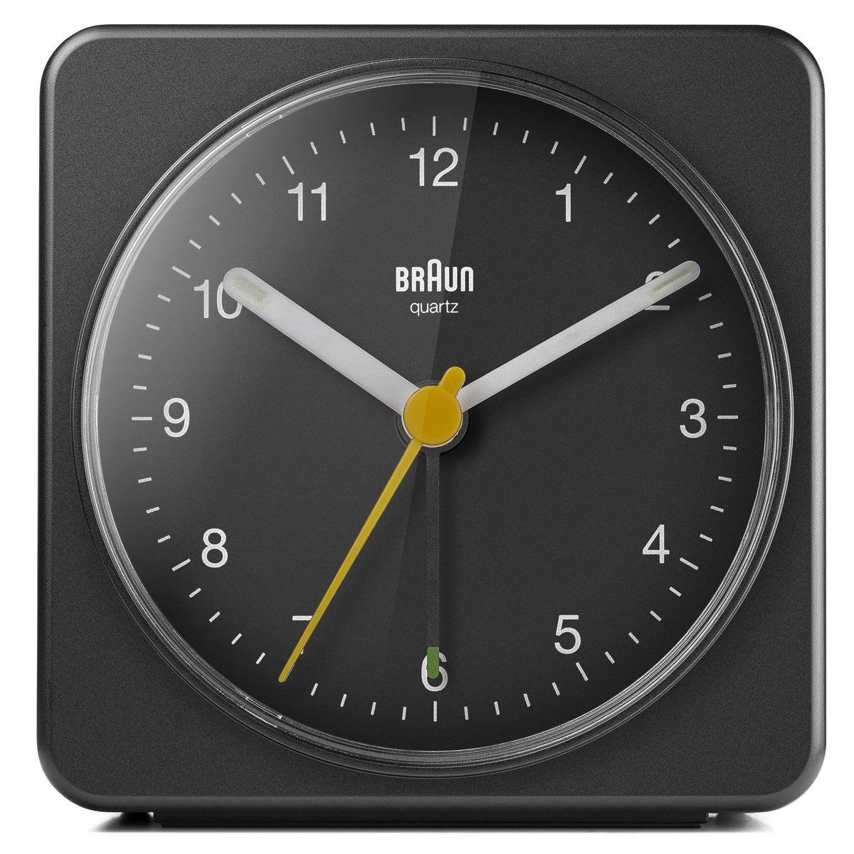 Braun, Large Travel Alarm Clock BC03, Black, Alarm Clock,