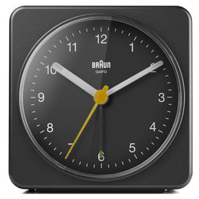 Braun, Large Travel Alarm Clock BC03, Black, Alarm Clock,