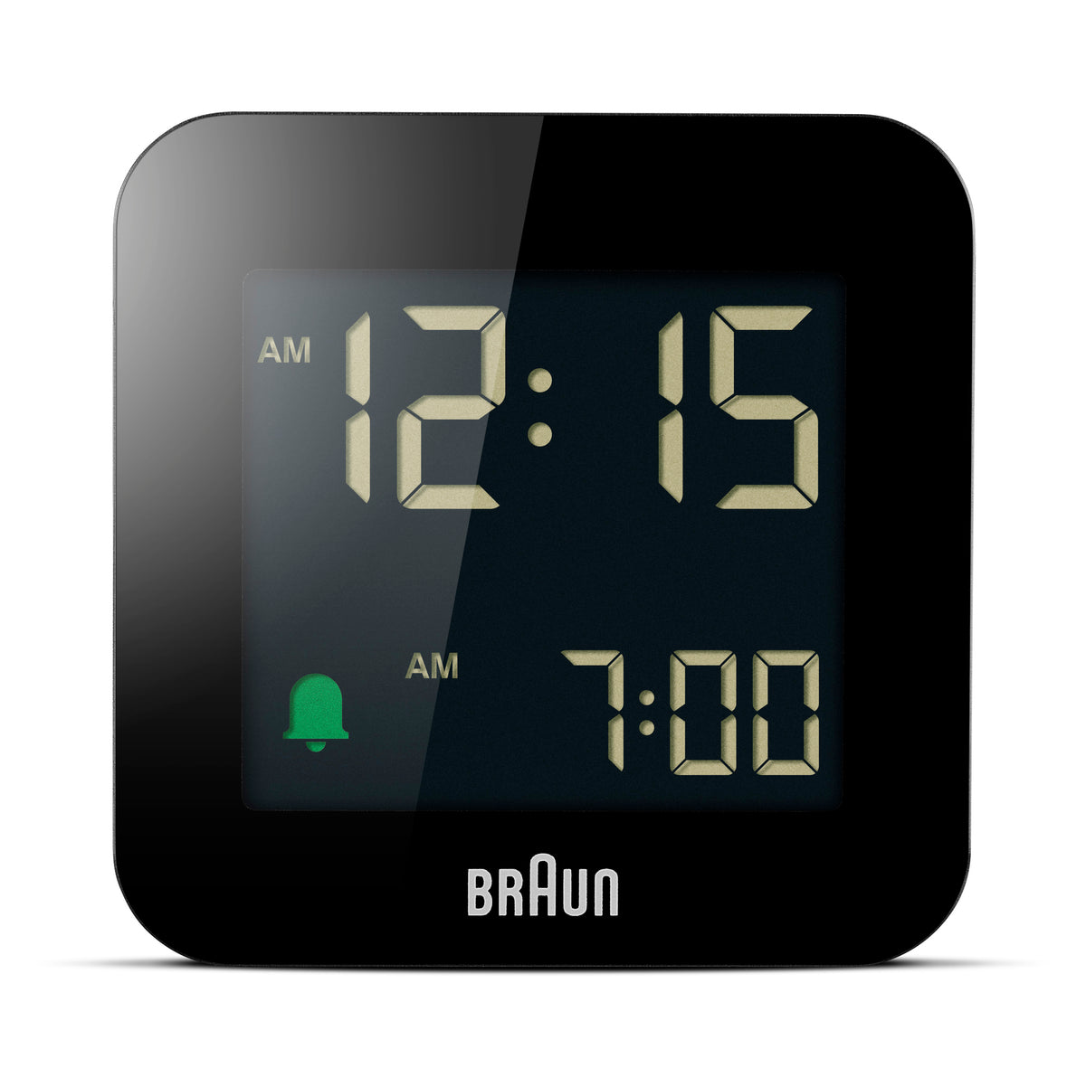 Braun, Digital Alarm Clock BC08, Black, Alarm Clock,