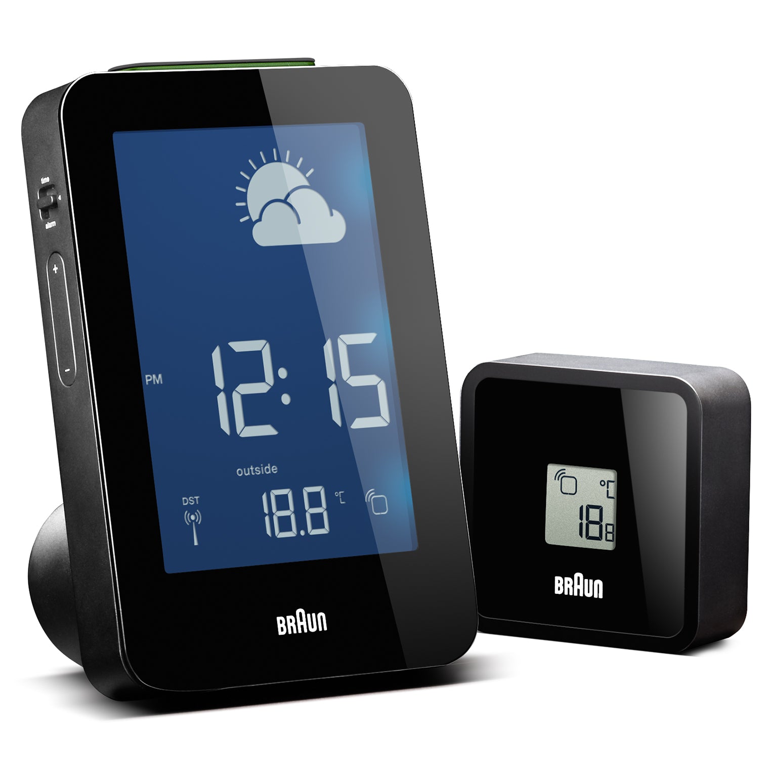 Braun, Digital Weather Station & Alarm Clock BN-C013-RC, Alarm Clock,