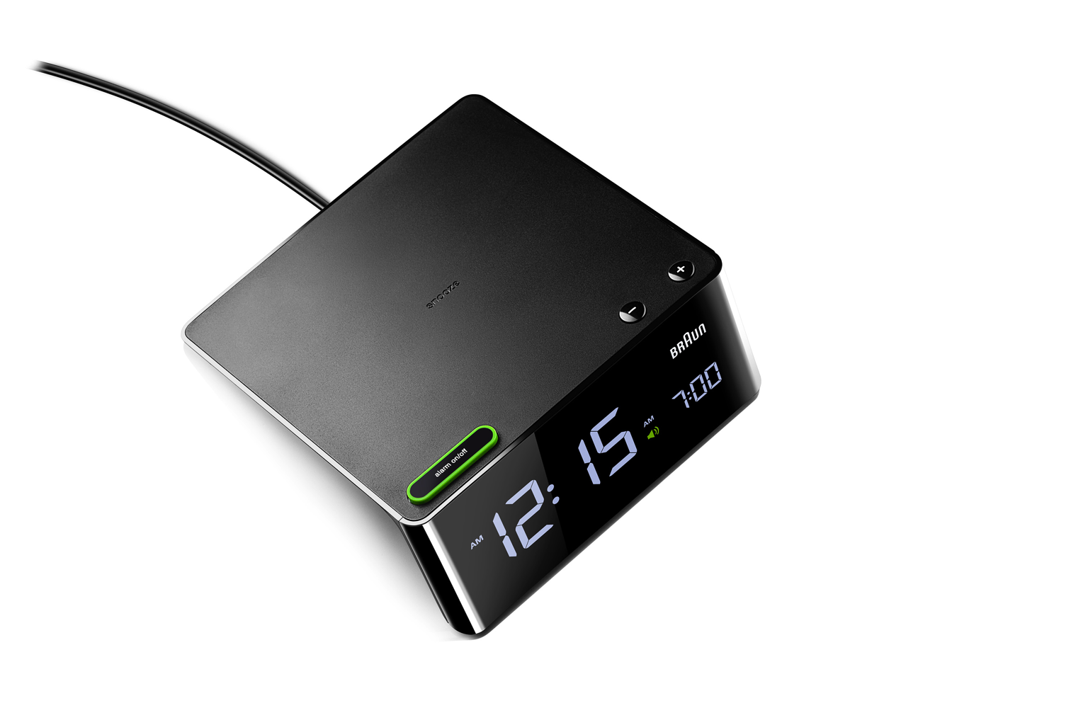 Braun, BN-C016BK Electric Clock,